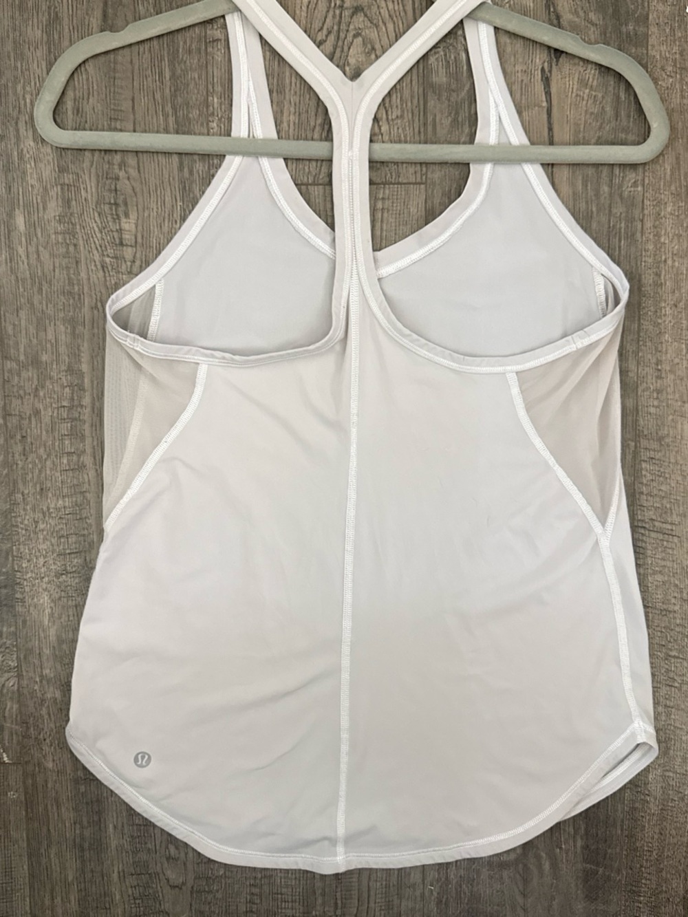 lululemon athletica Light Gray Racerback Performance Tank - Picture 6 of 6